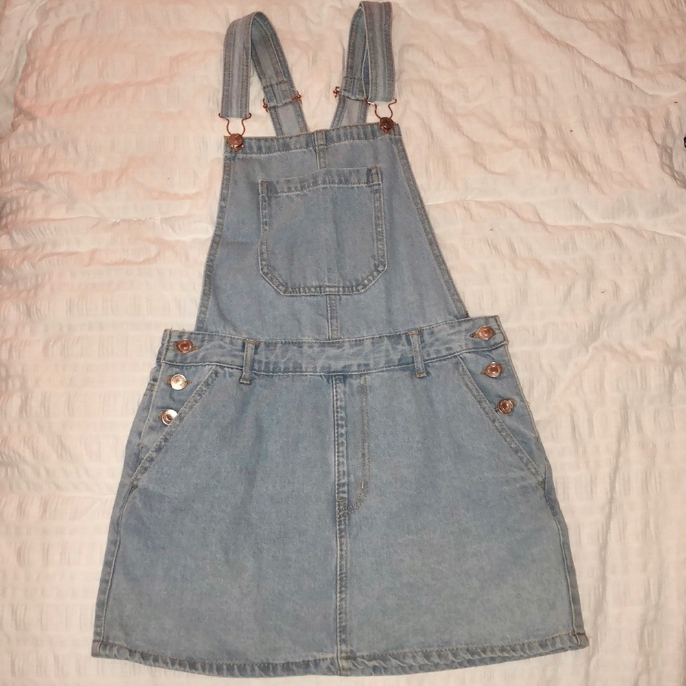 Denim Overall Dress